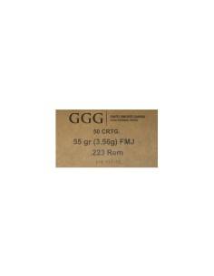 223 Rem. GGG 50 CARTOUCHES  FMJ 55gr - 2
