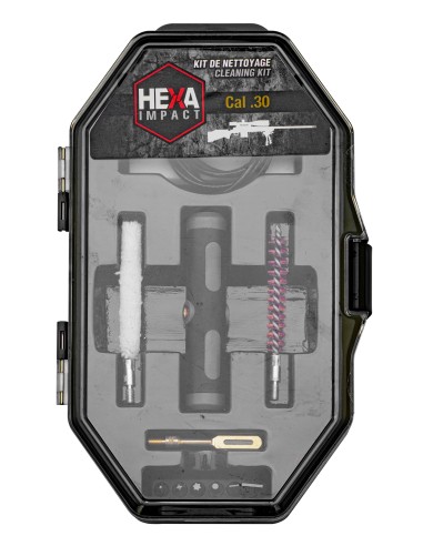 Kit de nettoyage HEXA IMPACT pour armes Cal.30