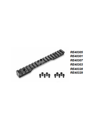 RAIL BERGARA ACIER 0 MOA - ACTION COURTE