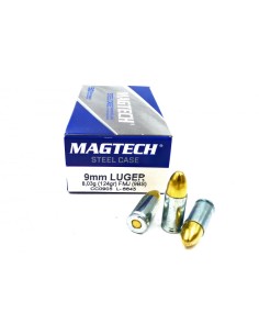 1000 CARTOUCHES 9MM PARA ( 9X19 ) FMJ 124GR MAGTECH ETUI...