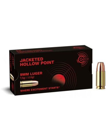 GECO 9X19 JHP 115gr (tête creuse)