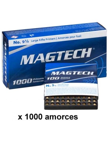 Amorces MAGTECH n°9 1/2 Large Rifle /1000