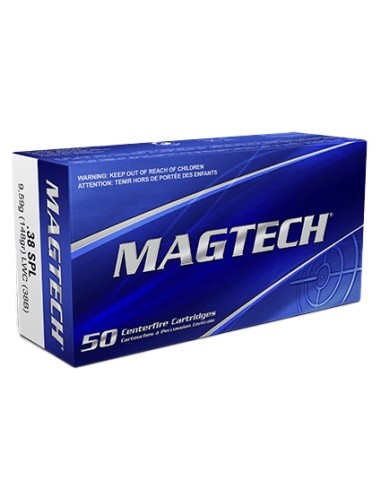 MAGTECH 38 SPECIAL WAD CUTTER 148GR LWC