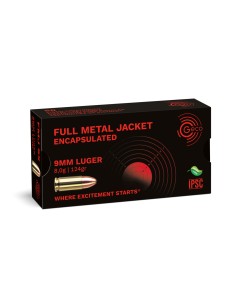 1000 GECO 9mm LUGER Capseled Full Metal Jacket SINTOX...