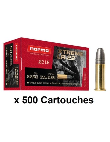 NORMA 22LR 2.8G/43GR EXTREME LR-22