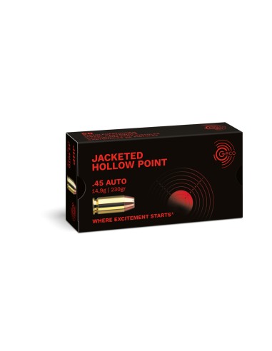 GECO .45 ACP Jacketed Hollow Point 14.9g/230gr