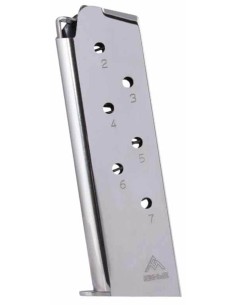 CHARGEUR MECGAR 1911 45ACP 7 CPS STANDARD NICKEL