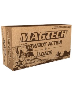 CARTOUCHES MAGTECH COWBOY ACTION 44-40WIN 225GR LFN