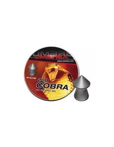 Boîte de 500 plombs Umarex COBRA cal. 4,5 mm