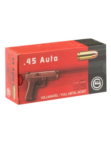 Cartouches Geco Cal. 45 ACP