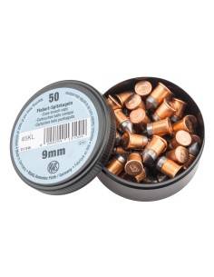 BOÎTE DE 50 CARTOUCHES 9 MM FLOBERT À BALLE