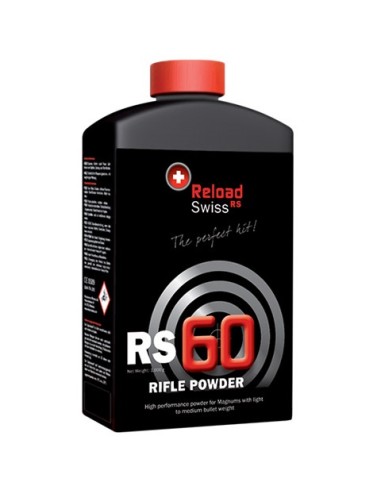 Poudre de rechargement Reload Swiss RS60 1kg