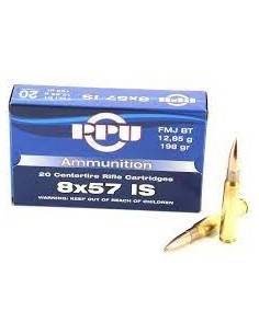 CARTOUCHES PARTIZAN CAL. 8X57 JS 198-GRS FMJ